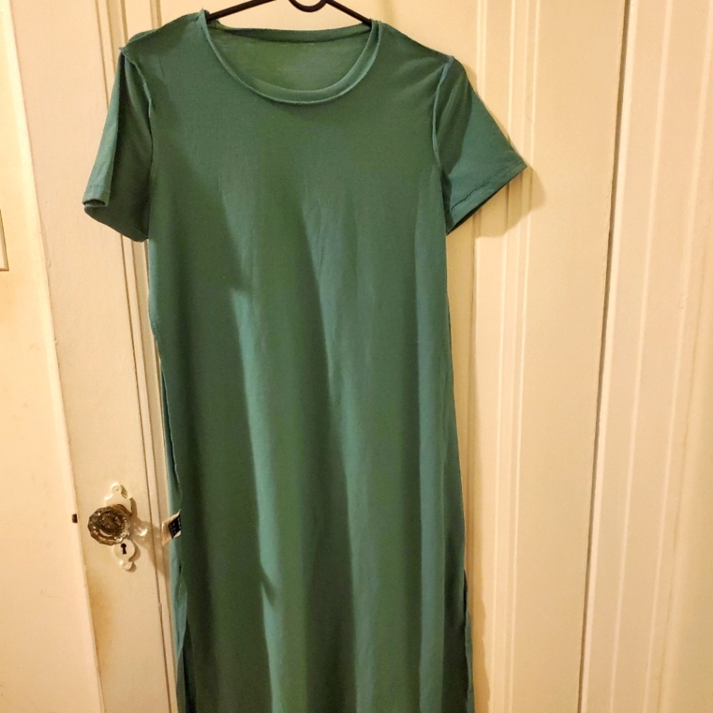 Green dress